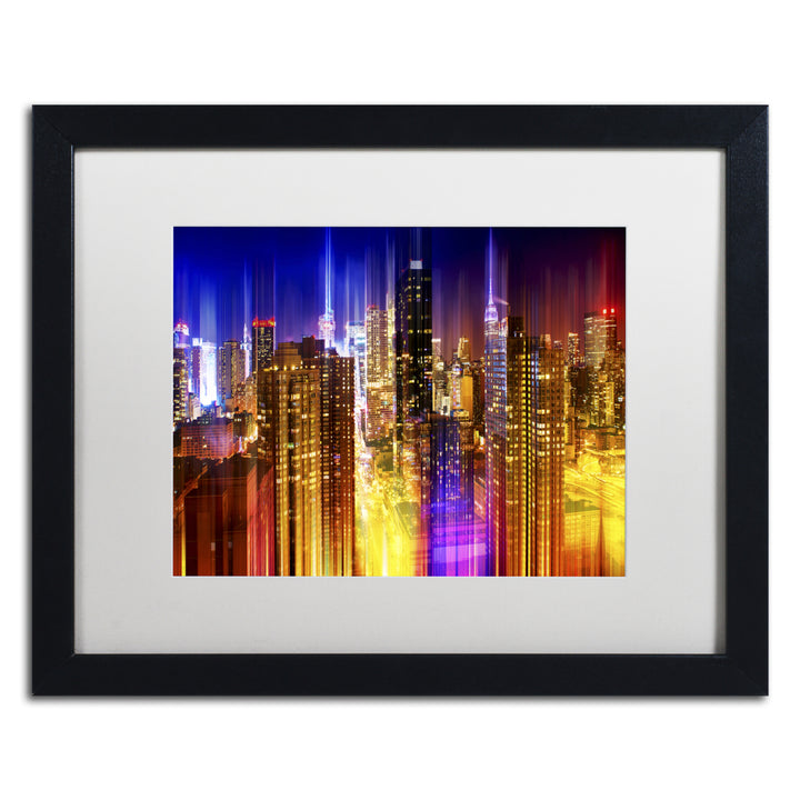 Philippe Hugonnard Urban Stretch NYC VII Black Wooden Framed Art 18 x 22 Inches Image 1