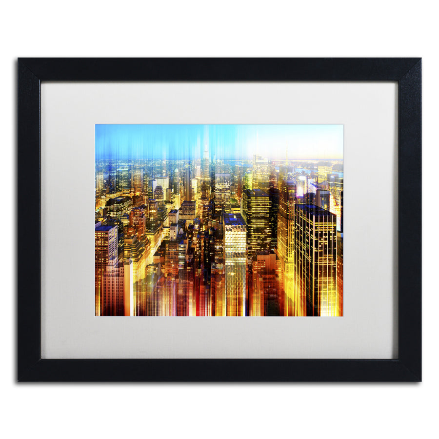 Philippe Hugonnard Urban Stretch NYC X Black Wooden Framed Art 18 x 22 Inches Image 1