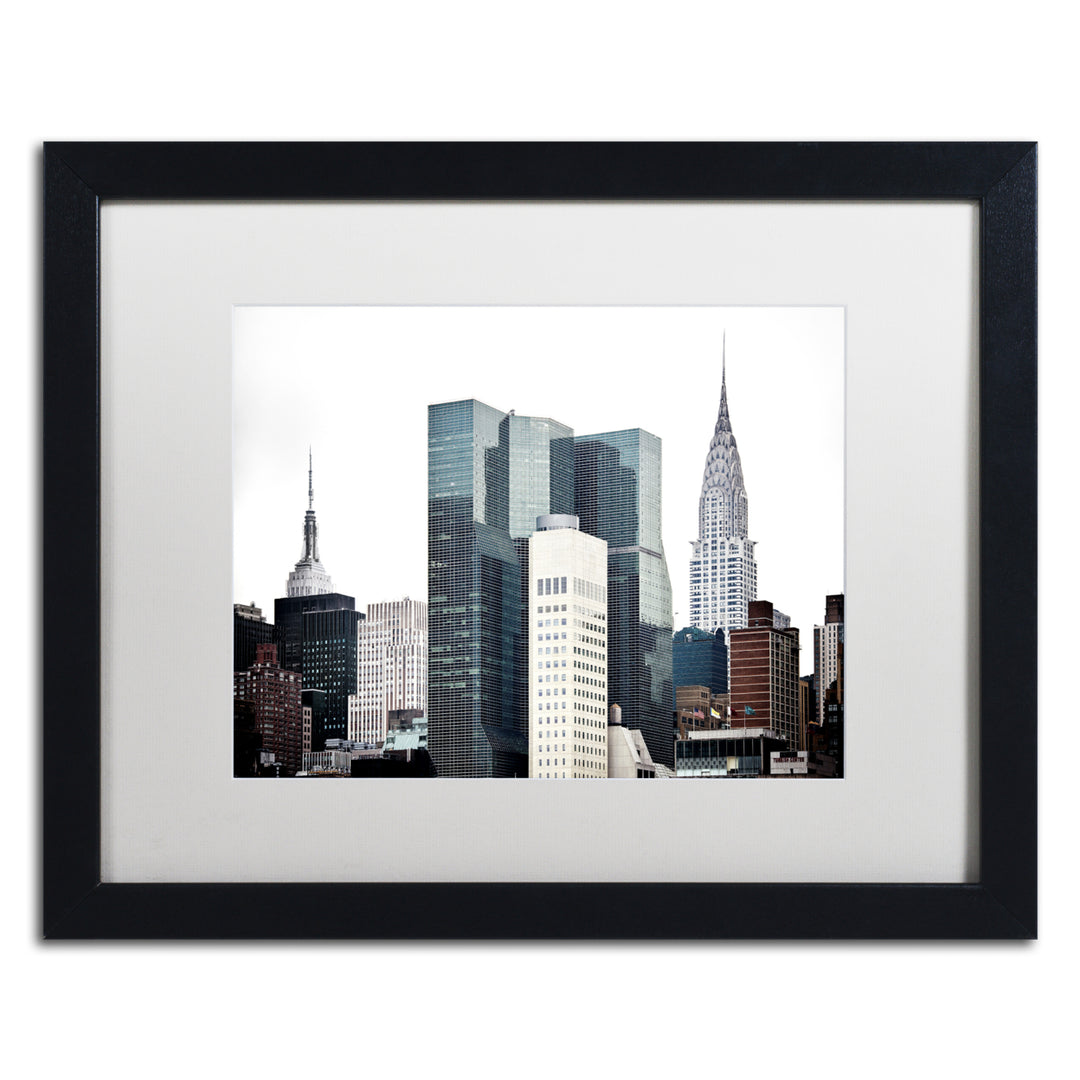 Philippe Hugonnard  York Architecture Black Wooden Framed Art 18 x 22 Inches Image 1