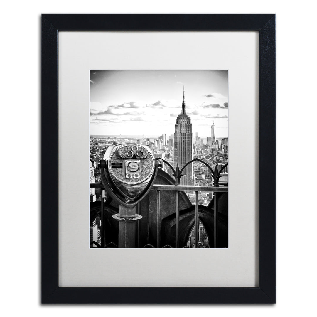 Philippe Hugonnard Look Manhattan Black Wooden Framed Art 18 x 22 Inches Image 1