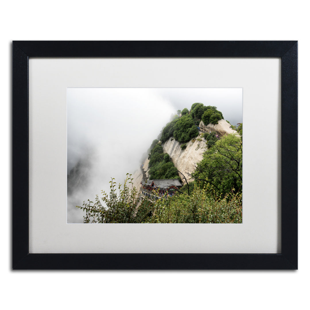 Philippe Hugonnard Mt Huashan Black Wooden Framed Art 18 x 22 Inches Image 1