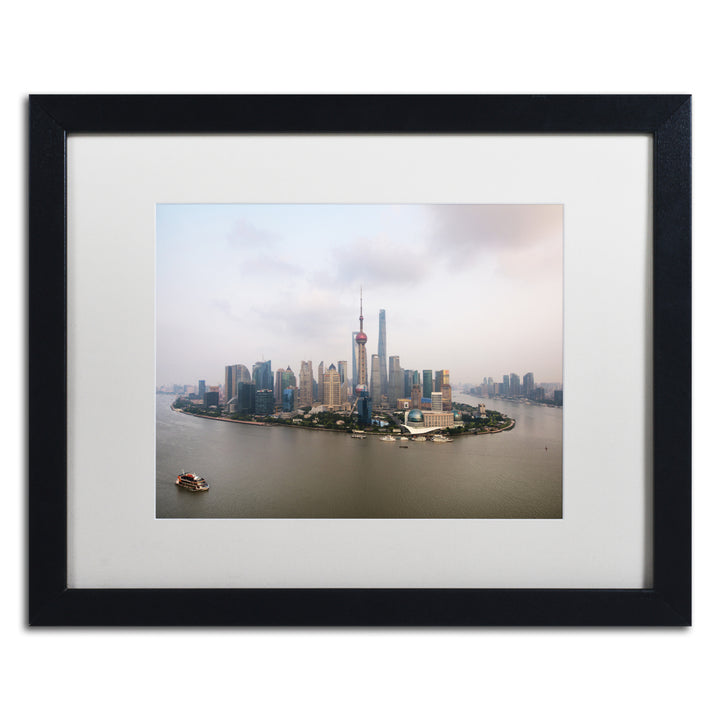 Philippe Hugonnard Shanghai Black Wooden Framed Art 18 x 22 Inches Image 1