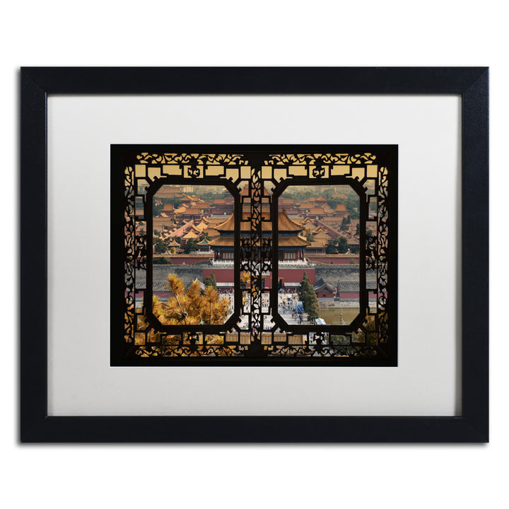 Philippe Hugonnard Forbidden Fall Black Wooden Framed Art 18 x 22 Inches Image 1