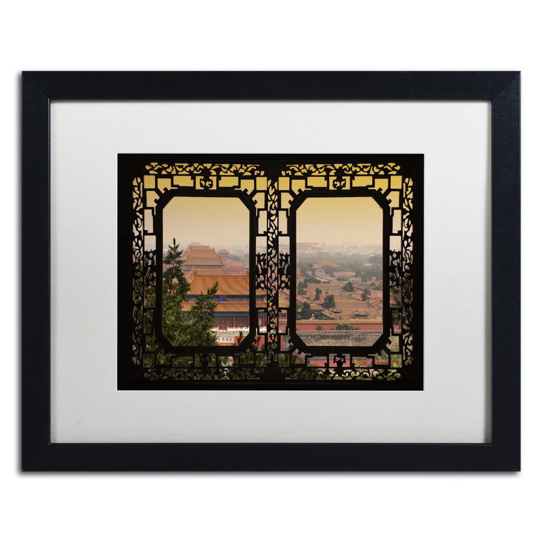 Philippe Hugonnard Beijing Black Wooden Framed Art 18 x 22 Inches Image 1