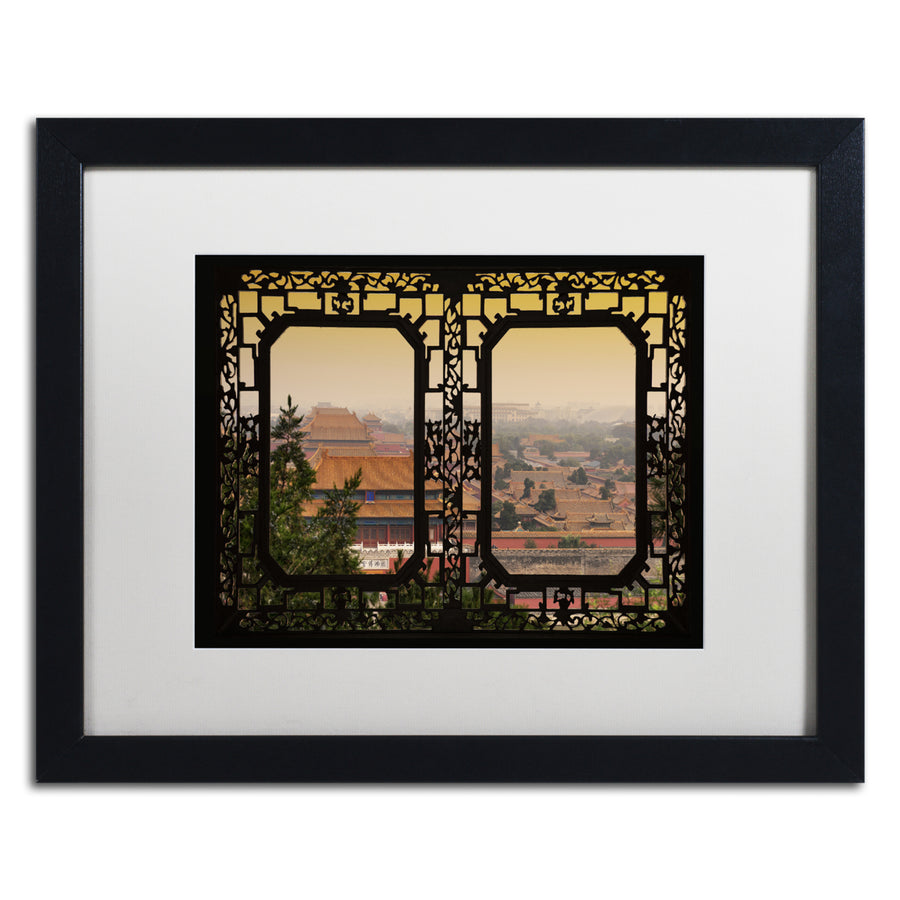 Philippe Hugonnard Beijing Black Wooden Framed Art 18 x 22 Inches Image 1