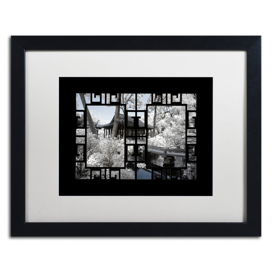 Philippe Hugonnard Zen View Black Wooden Framed Art 18 x 22 Inches Image 1