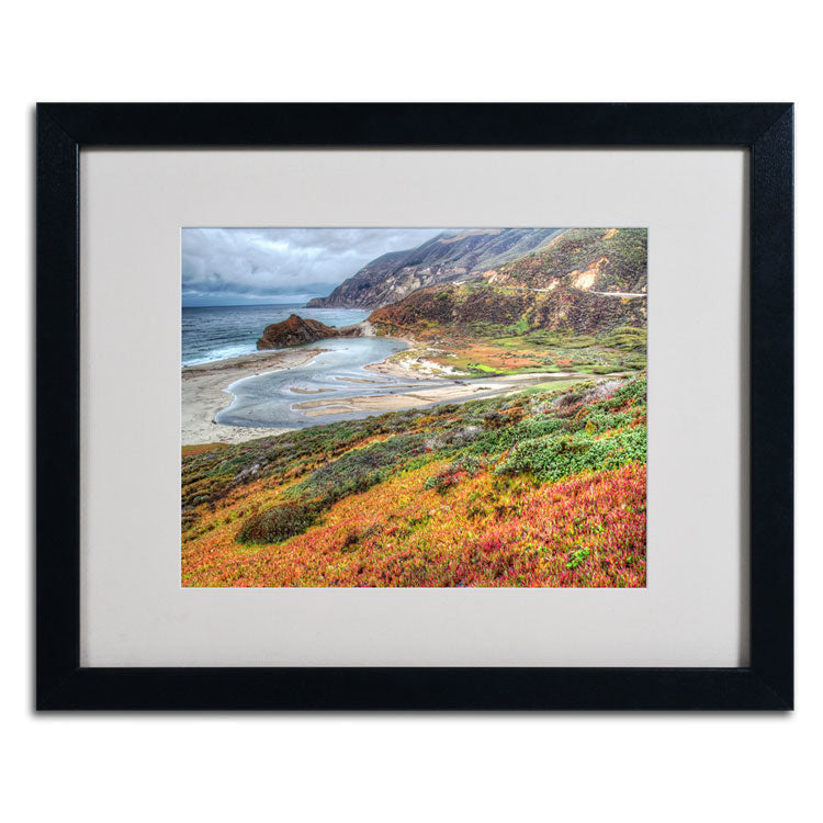 Pierre Leclerc Bigsur California Black Wooden Framed Art 18 x 22 Inches Image 2