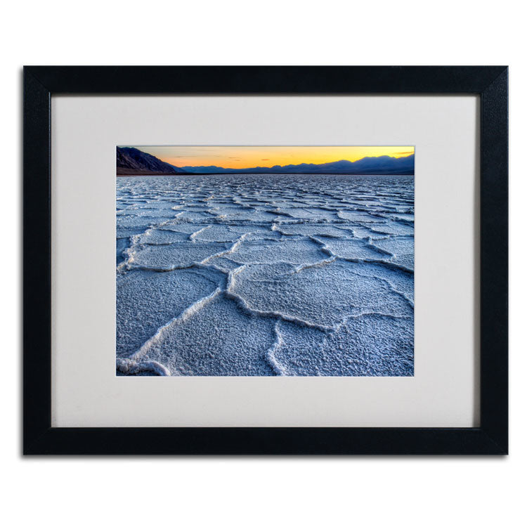 Pierre Leclerc Badwater Black Wooden Framed Art 18 x 22 Inches Image 2