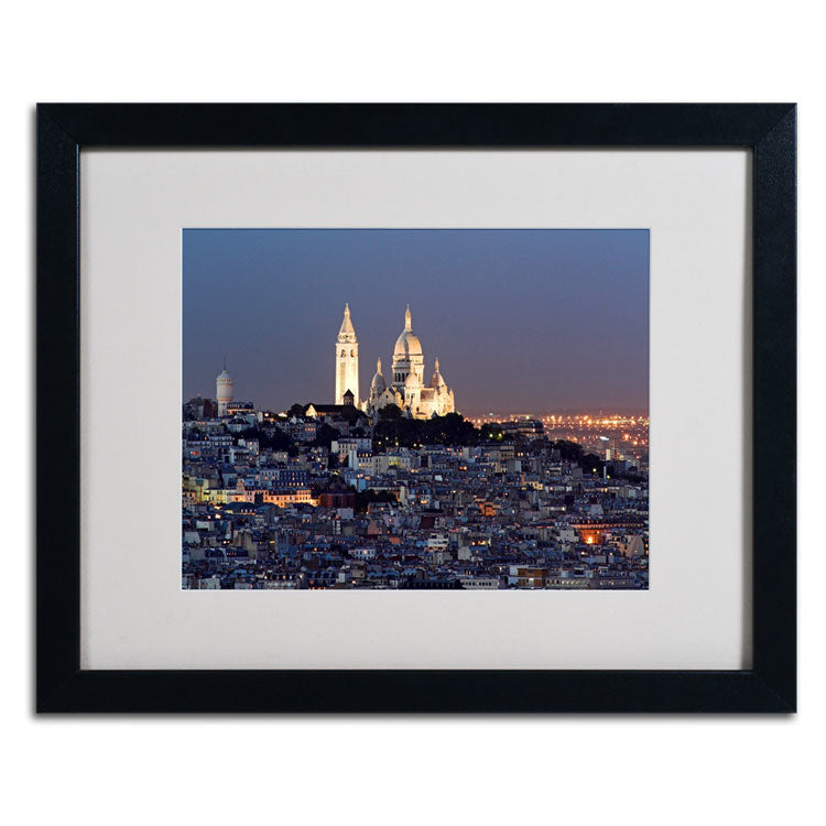 Pierre Leclerc Butte Montmartre Black Wooden Framed Art 18 x 22 Inches Image 2