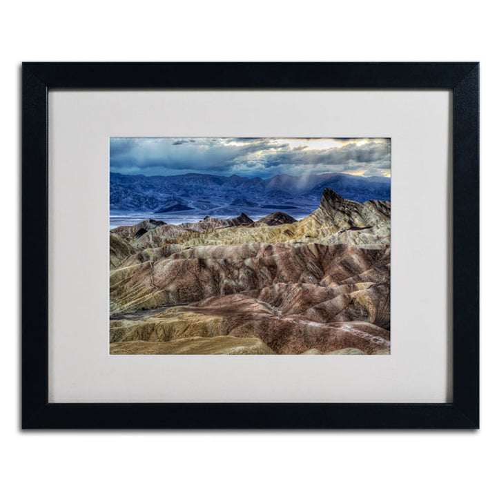 Pierre Leclerc Death Valley Black Wooden Framed Art 18 x 22 Inches Image 2