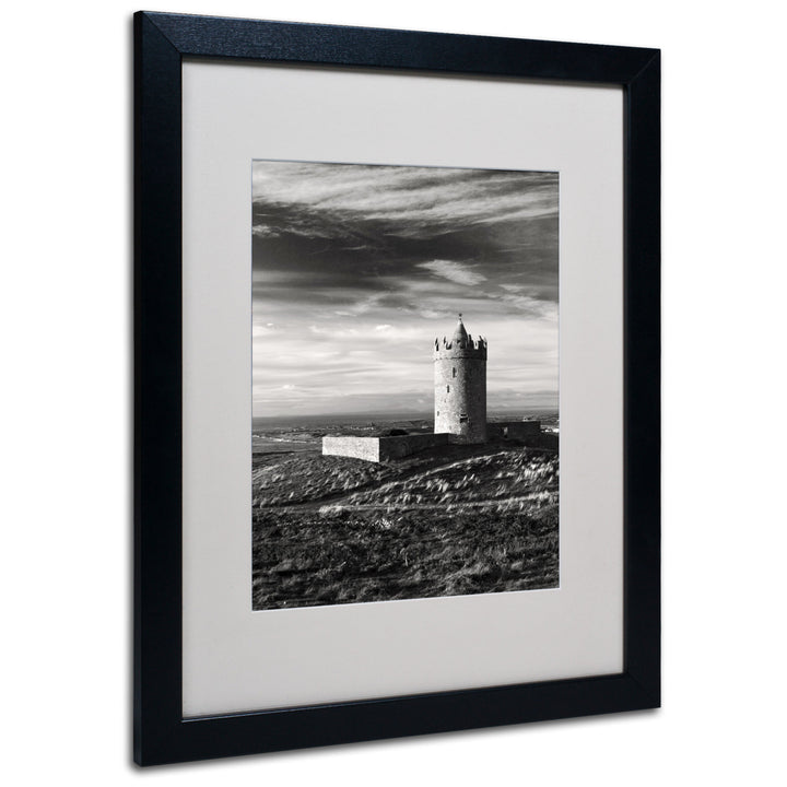 Pierre Leclerc Doonagore Castle Ireland Black Wooden Framed Art 18 x 22 Inches Image 1