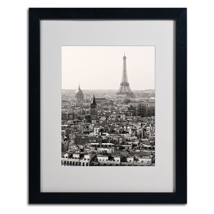 Pierre Leclerc Paris Black Wooden Framed Art 18 x 22 Inches Image 2