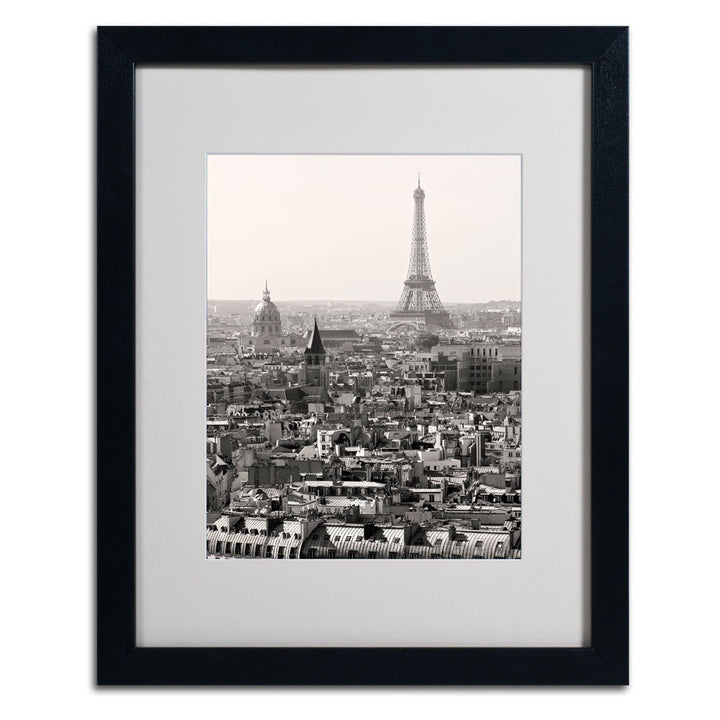 Pierre Leclerc Paris Black Wooden Framed Art 18 x 22 Inches Image 3