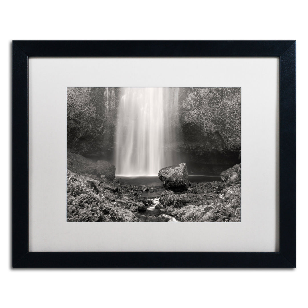 Pierre Leclerc Multnomah BW Black Wooden Framed Art 18 x 22 Inches Image 1