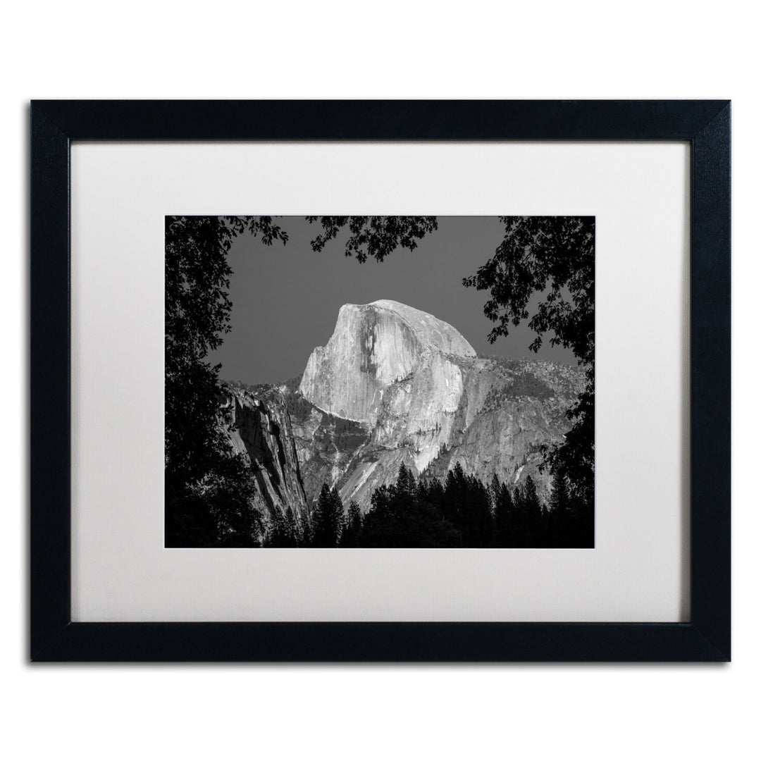 Pierre Leclerc Yosemite BW Black Wooden Framed Art 18 x 22 Inches Image 1