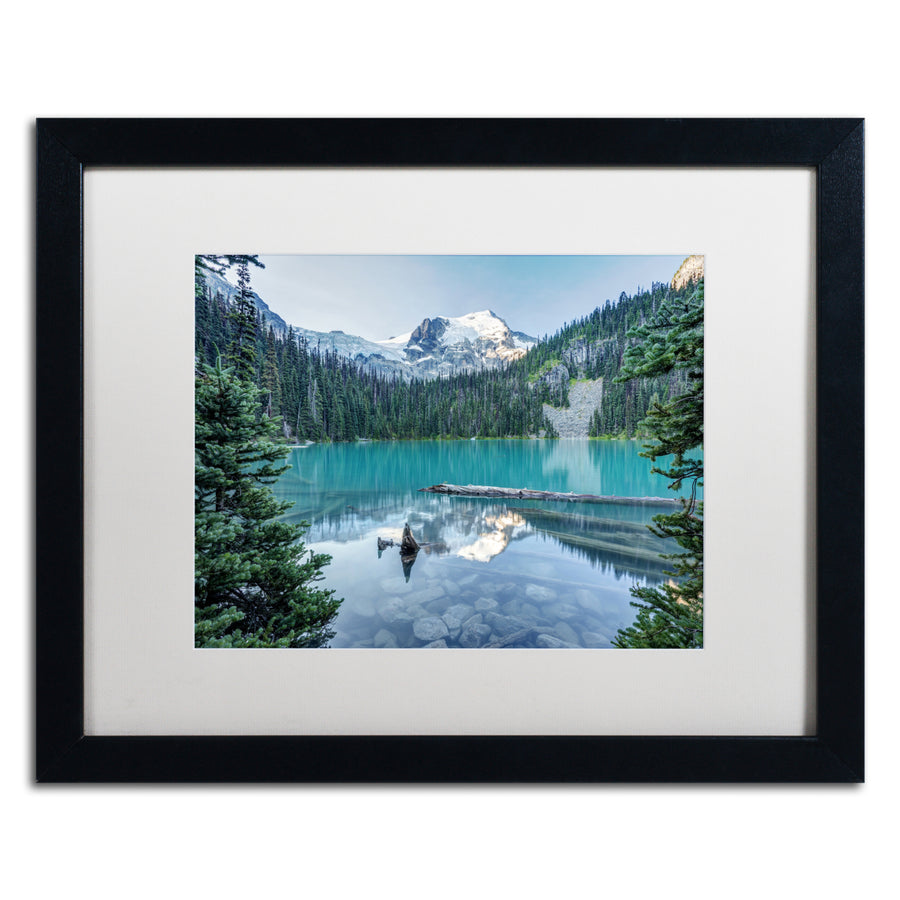 Pierre Leclerc Natural Beautiful British Columbia Black Wooden Framed Art 18 x 22 Inches Image 1