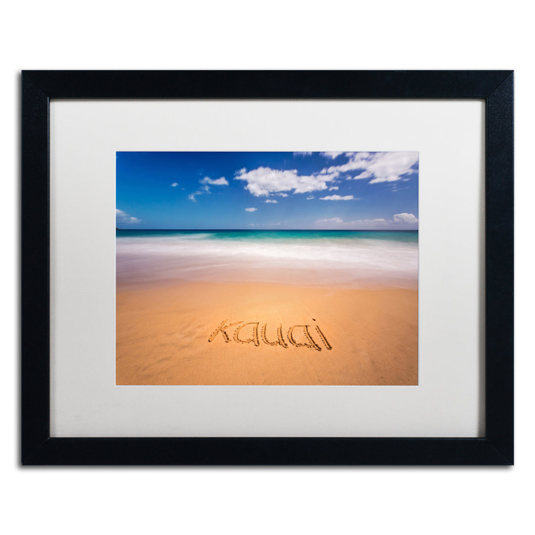 Pierre Leclerc Kauai Black Wooden Framed Art 18 x 22 Inches Image 1