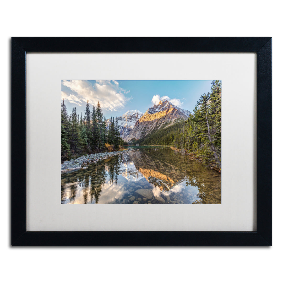 Pierre Leclerc Jasper National Park Black Wooden Framed Art 18 x 22 Inches Image 1