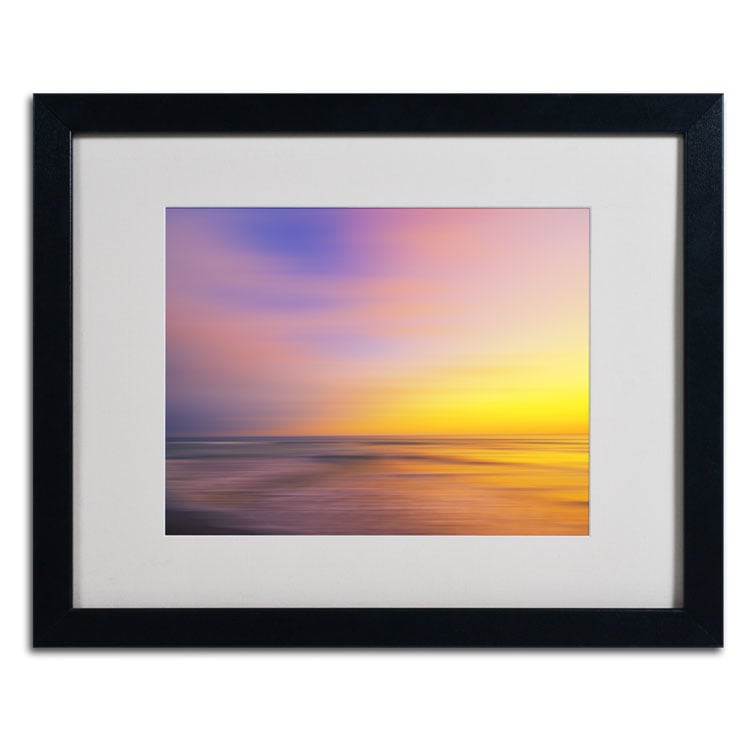 Philippe Sainte-Laudy Metallic Sunset Black Wooden Framed Art 18 x 22 Inches Image 2