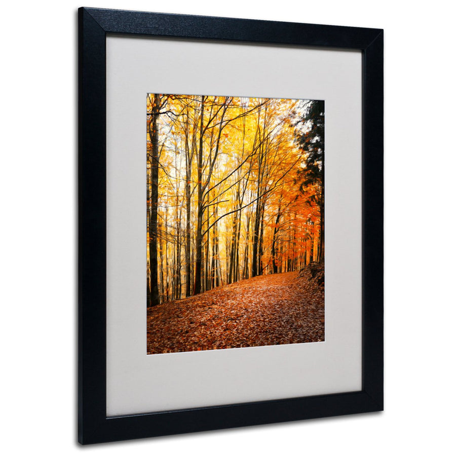 Philippe Sainte-Laudy Yellow Moment Black Wooden Framed Art 18 x 22 Inches Image 1