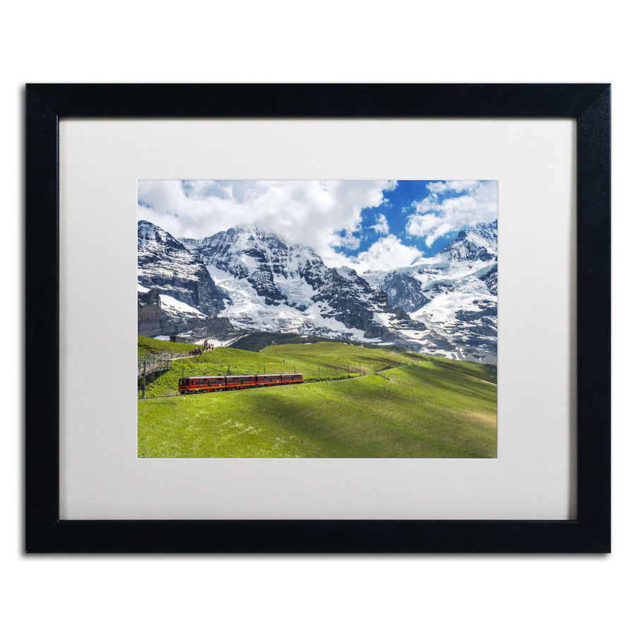 Philippe Sainte-Laudy Beautiful Switzerland Black Wooden Framed Art 18 x 22 Inches Image 1