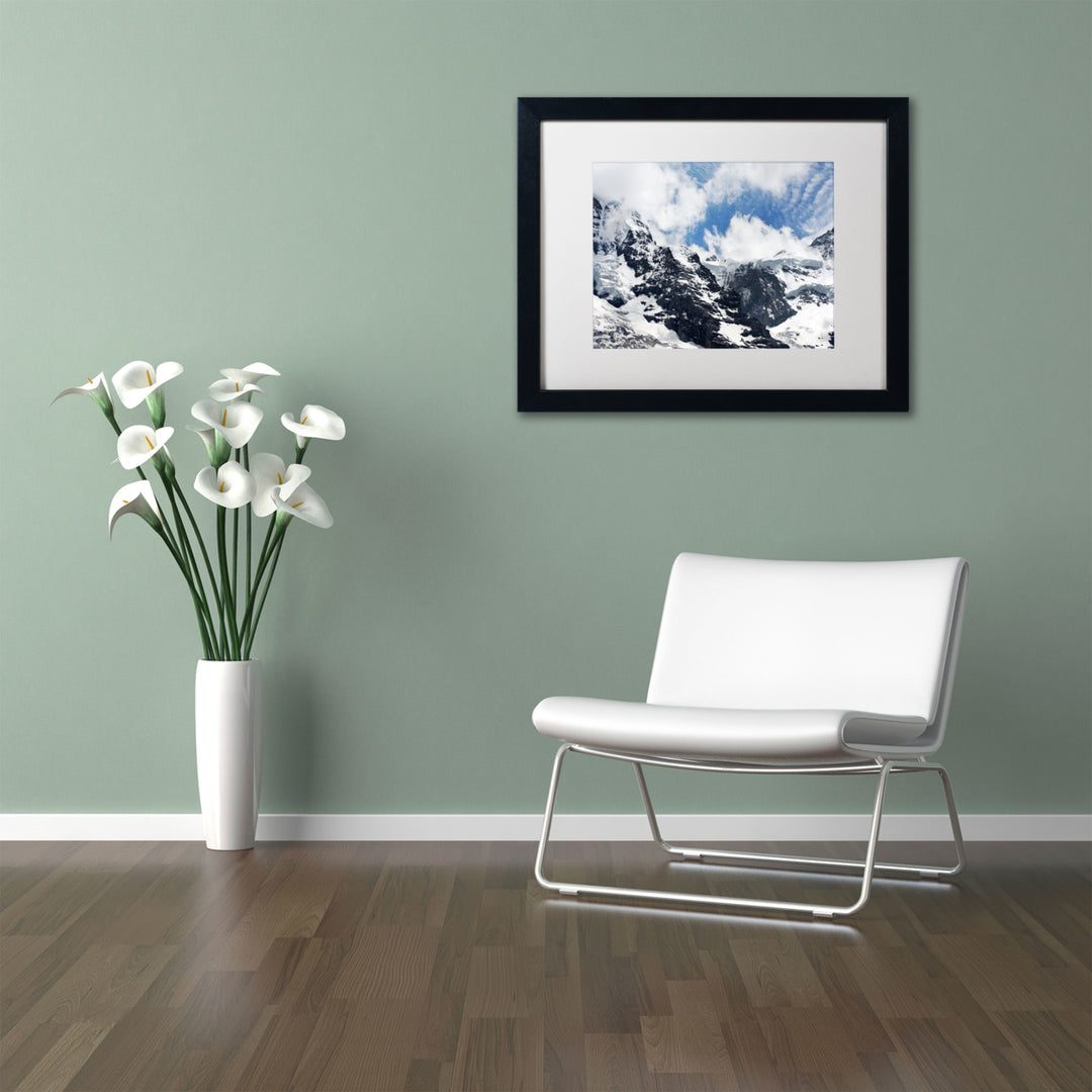 Philippe Sainte-Laudy Jungfraujoch Switzerland Black Wooden Framed Art 18 x 22 Inches Image 2