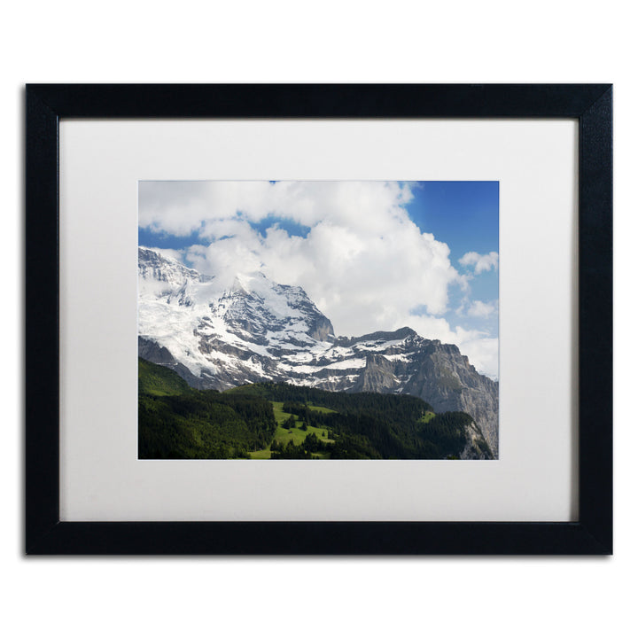 Philippe Sainte-Laudy Peace in Switzerland Black Wooden Framed Art 18 x 22 Inches Image 1