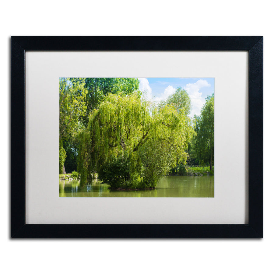 Philippe Sainte-Laudy Pond and Paintography Black Wooden Framed Art 18 x 22 Inches Image 1