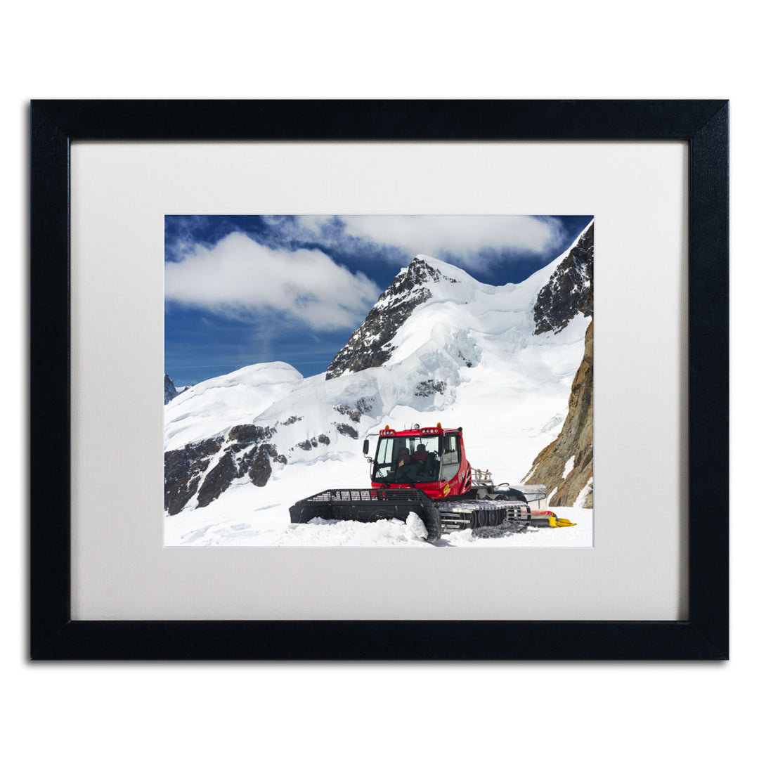 Philippe Sainte-Laudy Top of Switzerland Black Wooden Framed Art 18 x 22 Inches Image 1