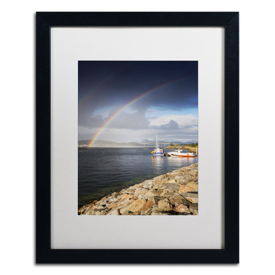 Philippe Sainte-Laudy Over the Rainbow Black Wooden Framed Art 18 x 22 Inches Image 1