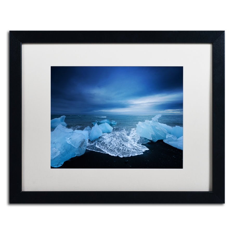 Philippe Sainte-Laudy Blue Day Black Wooden Framed Art 18 x 22 Inches Image 1