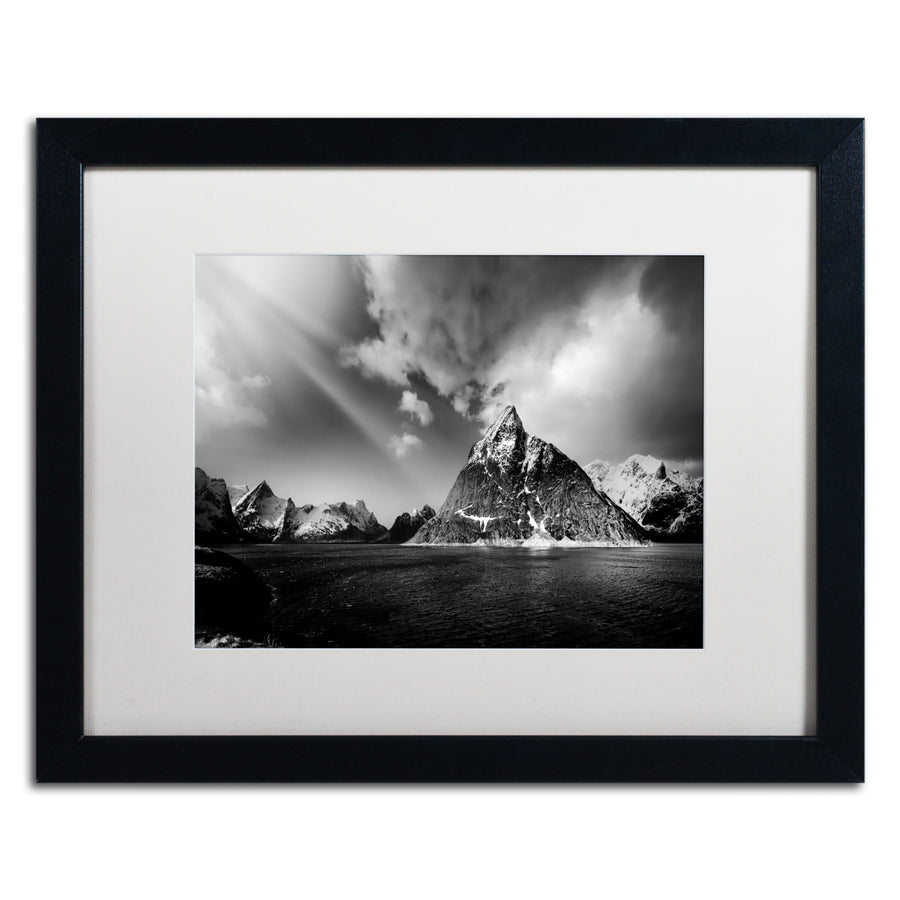 Philippe Sainte-Laudy A Moment For Reflection Black Wooden Framed Art 18 x 22 Inches Image 1