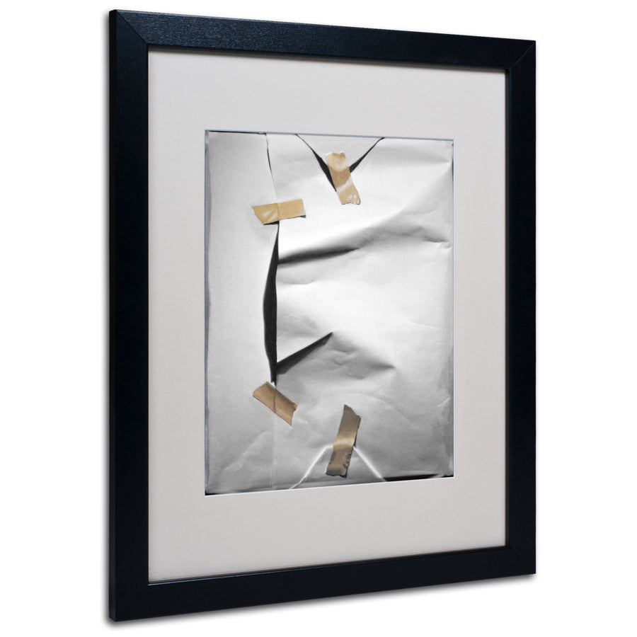 Roderick Stevens White Wrap Black Wooden Framed Art 18 x 22 Inches Image 1
