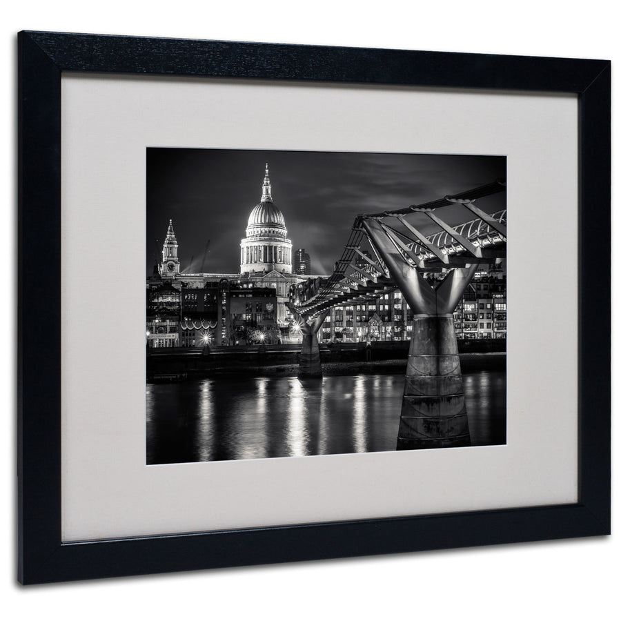 Giuseppe Torre Letters From London Black Wooden Framed Art 18 x 22 Inches Image 1