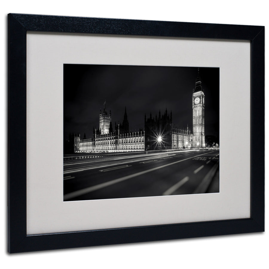 Giuseppe Torre Letters From London 2 Black Wooden Framed Art 18 x 22 Inches Image 1