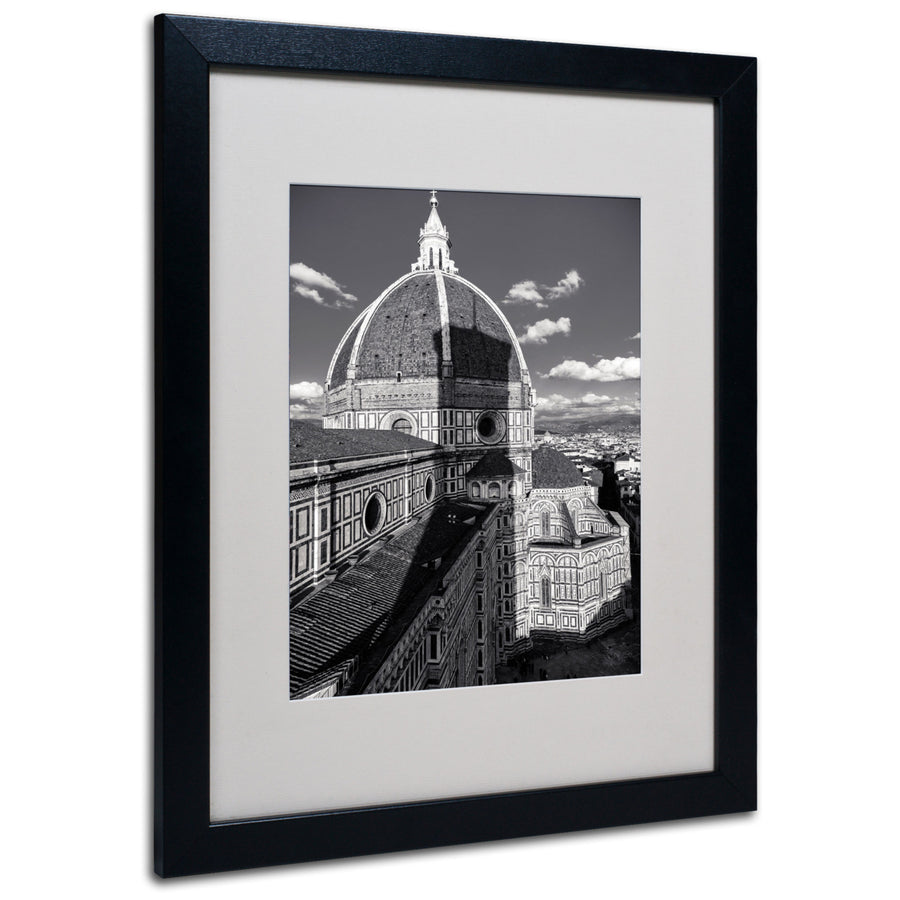 Giuseppe Torre Brunelleschis Work Black Wooden Framed Art 18 x 22 Inches Image 1