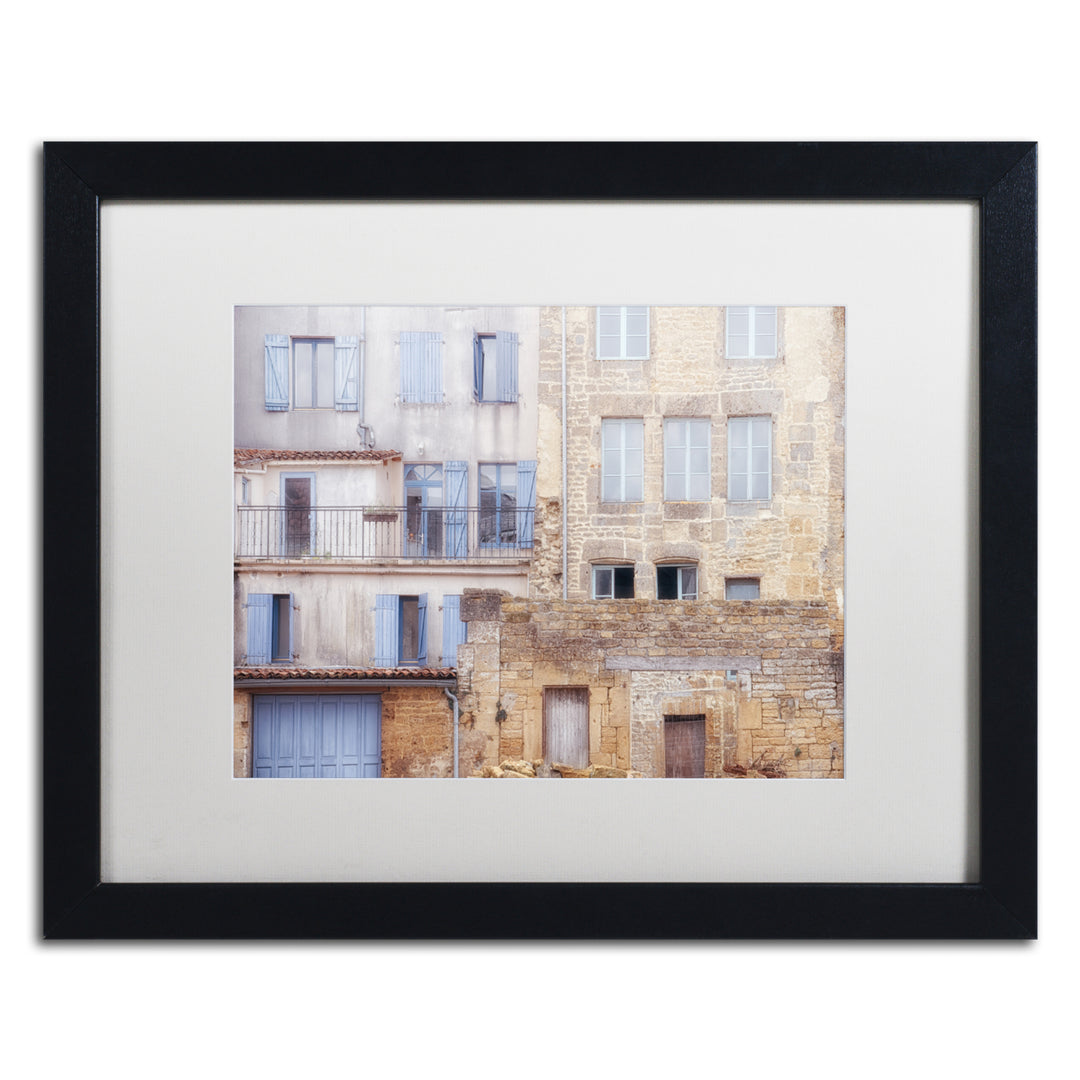 Cora Niele Facade I Black Wooden Framed Art 18 x 22 Inches Image 1