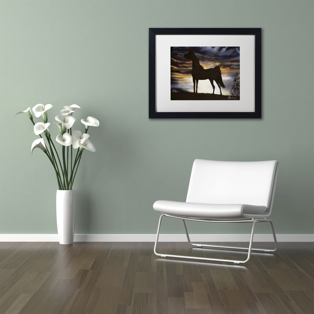 Jenny Newland Majestic Beauty Black Wooden Framed Art 18 x 22 Inches Image 2