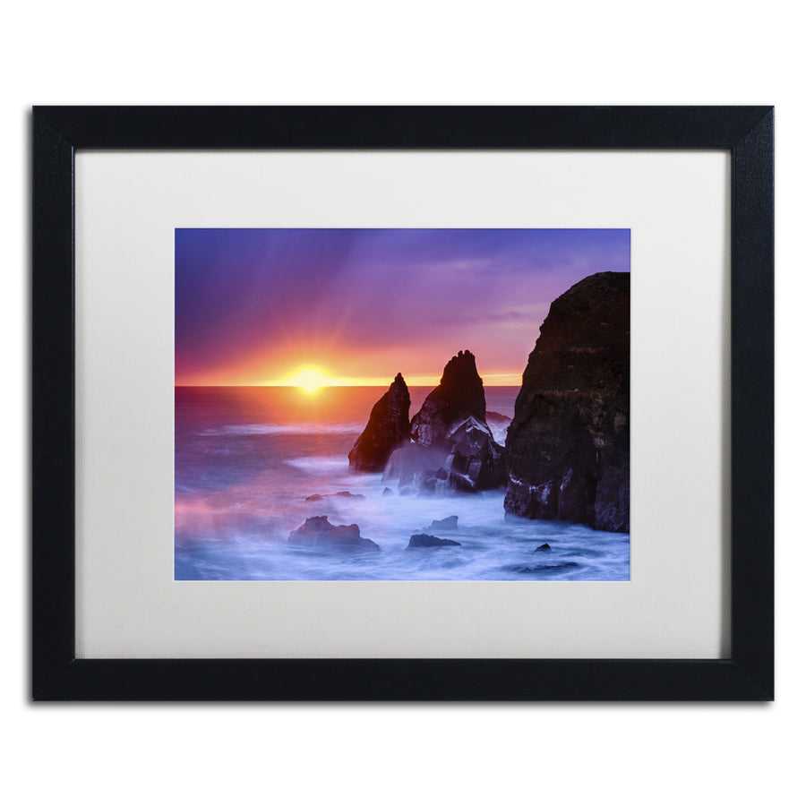 Michael Blanchette Photography Eye of the Sun Black Wooden Framed Art 18 x 22 Inches Image 1