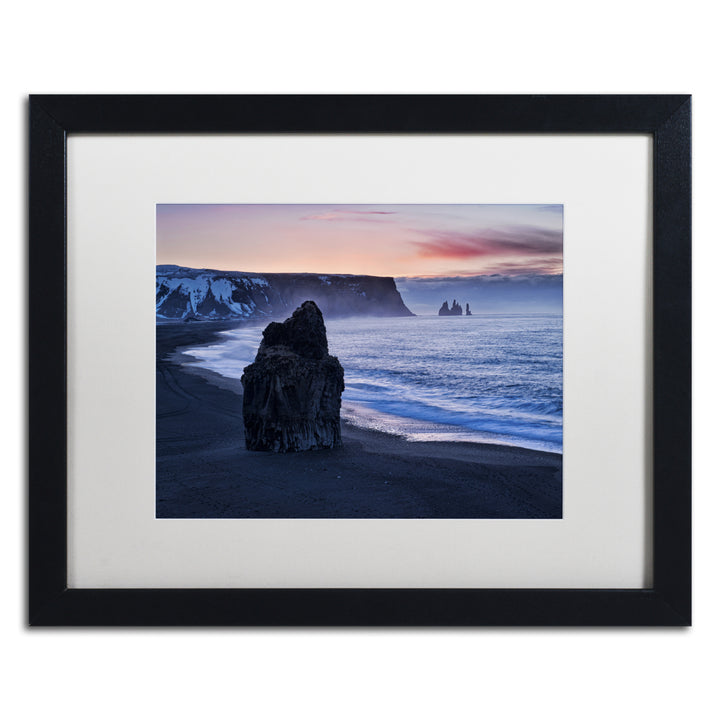 Michael Blanchette Photography Pinnacles Black Wooden Framed Art 18 x 22 Inches Image 1