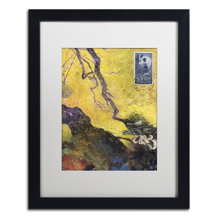 Nick Bantock 124 Golden Bough Black Wooden Framed Art 18 x 22 Inches Image 1