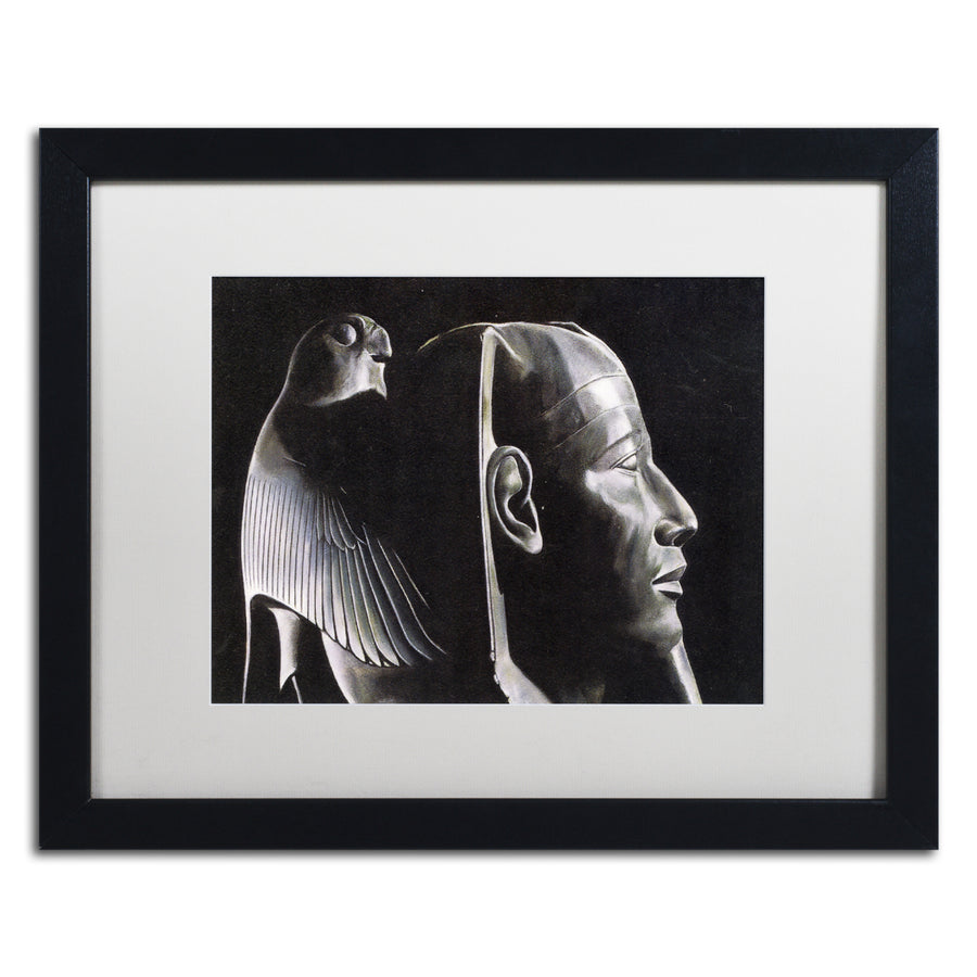 Nick Bantock Black Malt Falcon Black Wooden Framed Art 18 x 22 Inches Image 1