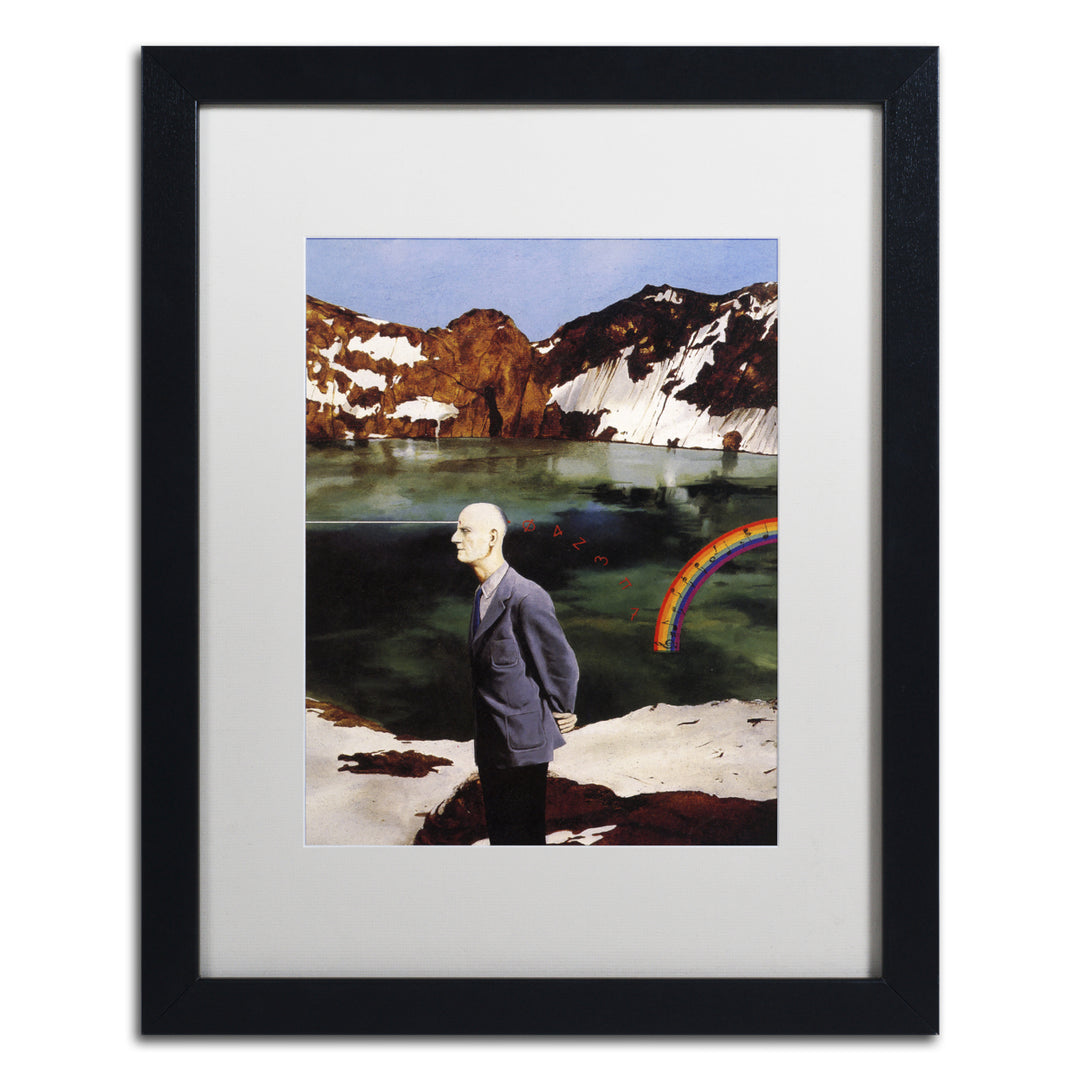 Nick Bantock Wicklow Black Wooden Framed Art 18 x 22 Inches Image 1