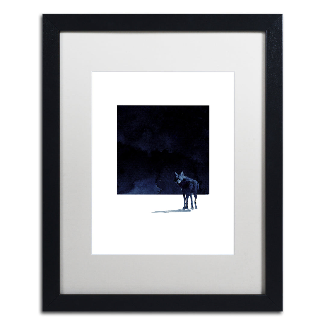 Robert Farkas Im Going Back Black Wooden Framed Art 18 x 22 Inches Image 1