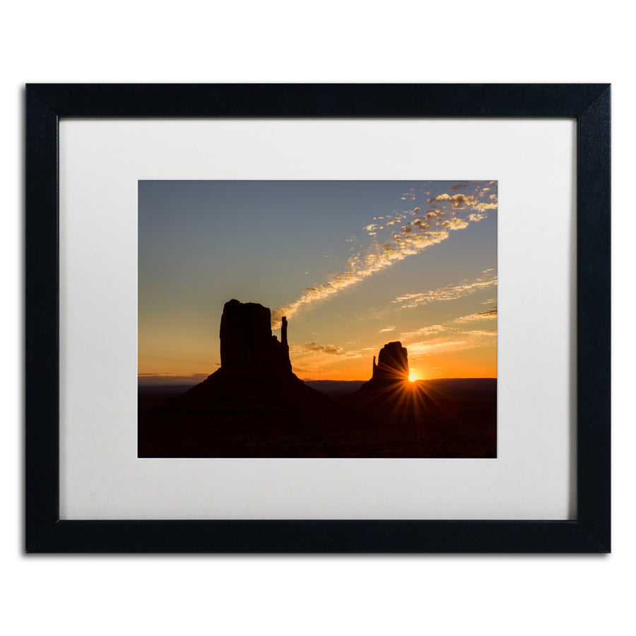 Michael Blanchette Photography Light on Mittens Black Wooden Framed Art 18 x 22 Inches Image 1