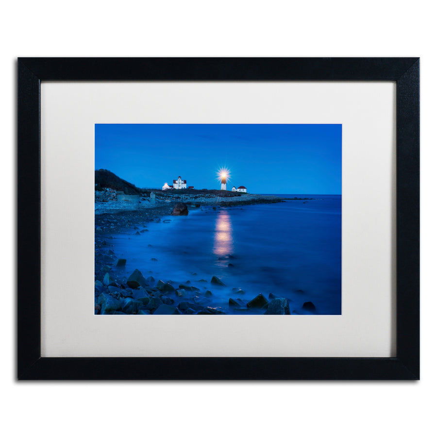 Michael Blanchette Photography Star Beacon Black Wooden Framed Art 18 x 22 Inches Image 1