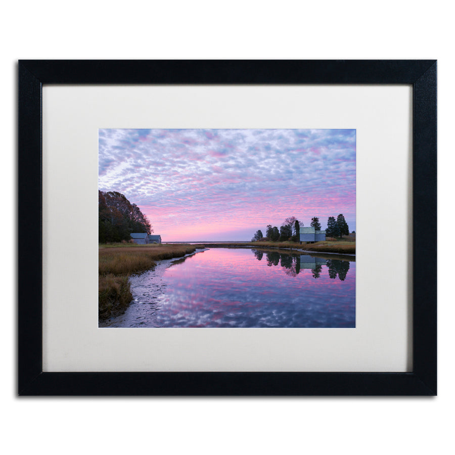 Michael Blanchette Photography Rosy Billow Black Wooden Framed Art 18 x 22 Inches Image 1