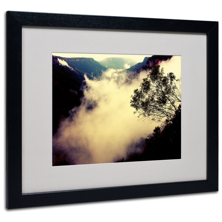 Beata Czyzowska Young Valley of Light Black Wooden Framed Art 18 x 22 Inches Image 1