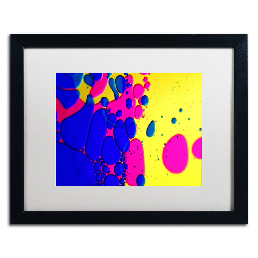 Beata Czyzowska Young Colour Fun IV Black Wooden Framed Art 18 x 22 Inches Image 1