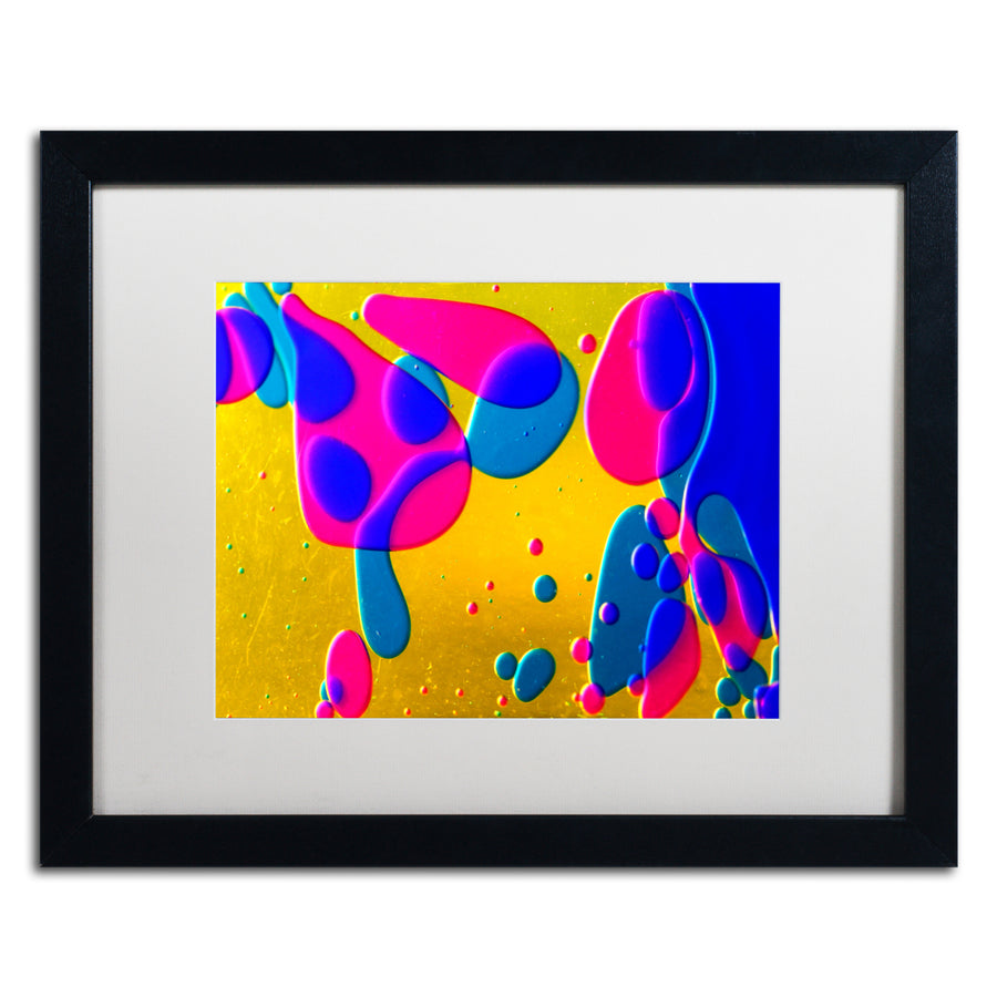 Beata Czyzowska Young Colour Fun I Black Wooden Framed Art 18 x 22 Inches Image 1